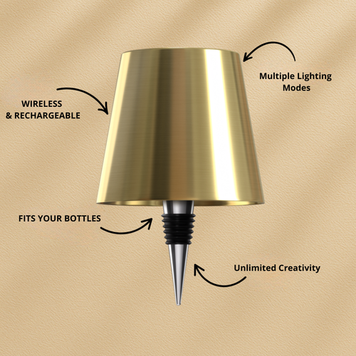 Wireless Bottle Lamp